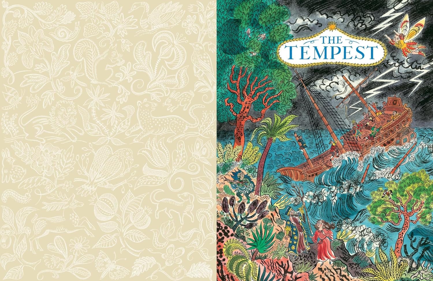 The Tempest by William Shakespeare illustrated by Emily Sutton